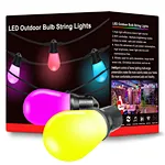 RGBW Outdoor Bulb String